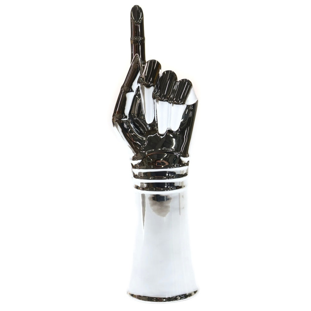 NO BRAND(ノーブランド) CASE STUDIO 空山基 A Touch of Mercury 彫刻 シルバー ■