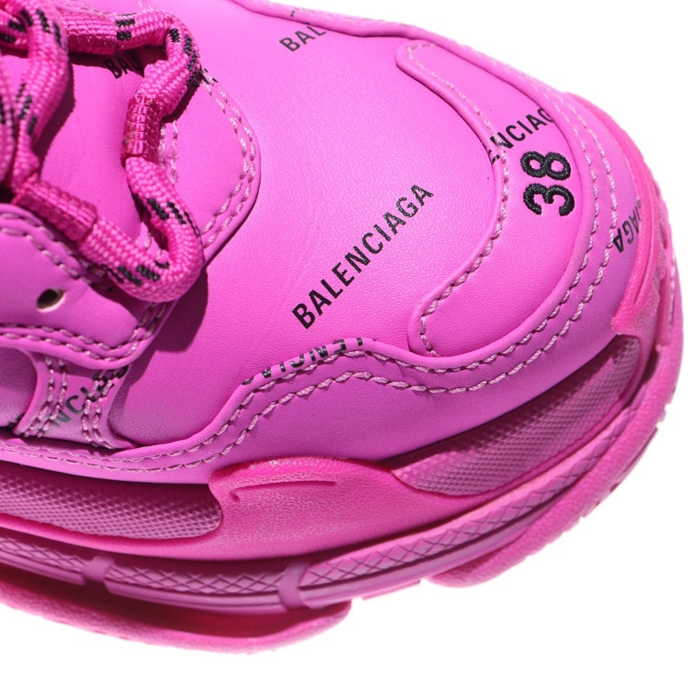 BALENCIAGA(バレンシアガ) Triple S トリプル S ローカットスニーカー ピンク US8/25cm 524039
