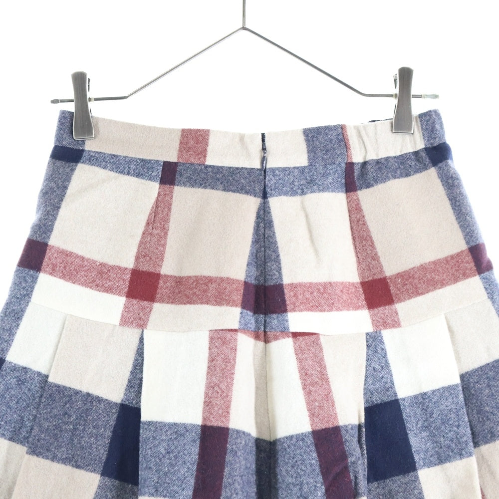 BLUE LABEL CRESTBRIDGE(ブルーレーベルクレストブリッジ) チェックデザイン ウールミニスカート マルチ レディース 55S07-858-42