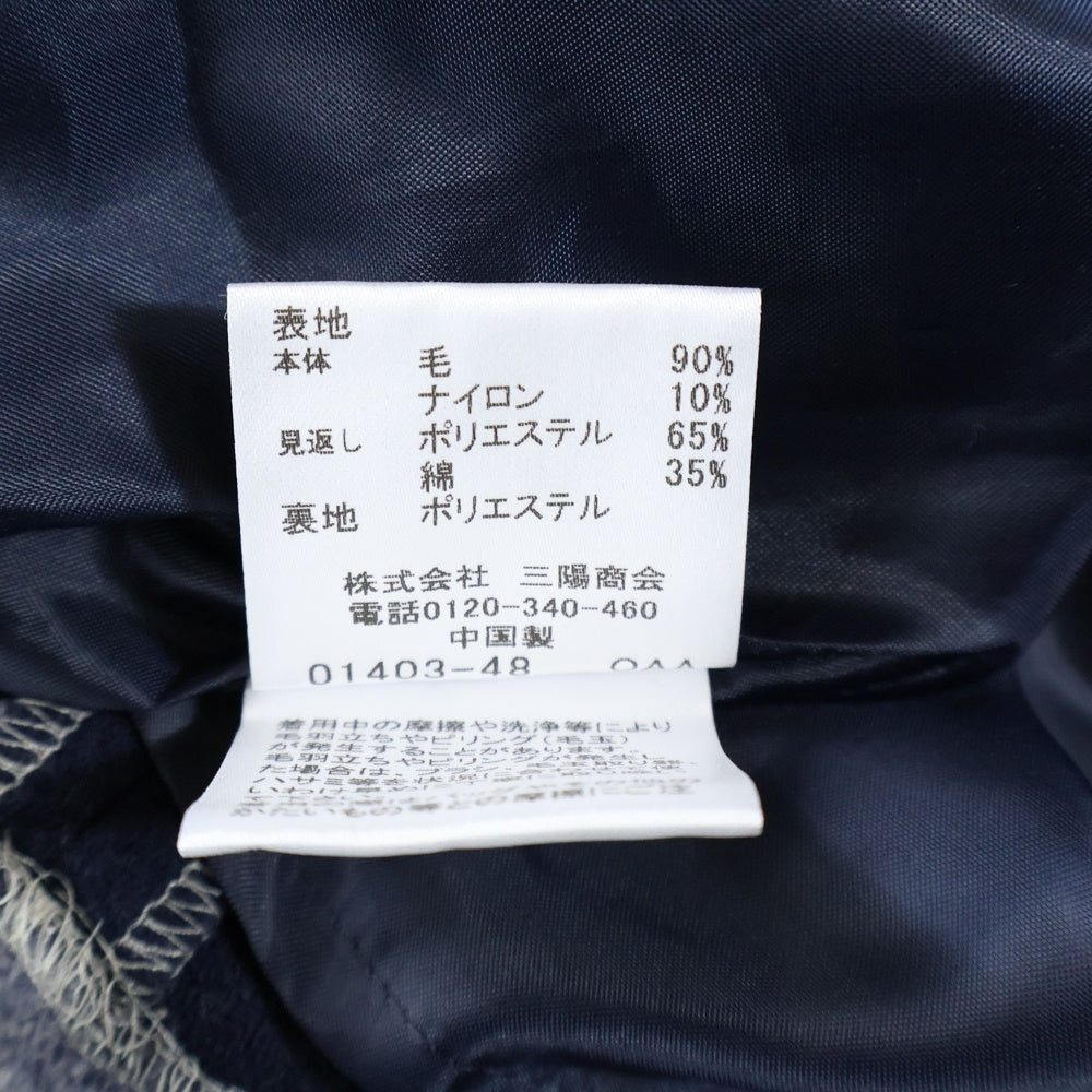 BLUE LABEL CRESTBRIDGE(ブルーレーベルクレストブリッジ) チェックデザイン ウールミニスカート マルチ レディース 55S07-858-42