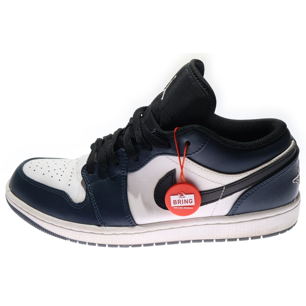 NIKE(ナイキ) AIR JORDAN 1 LOW DARK TEAL エア ジョーダン 1 ロー ダークティール ローカットスニーカー ネイビー US9/27cm 553558-411