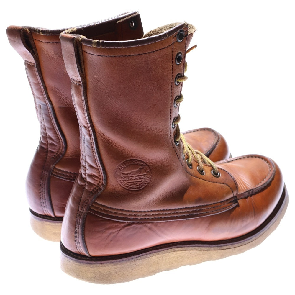 RED WING(レッド ウイング) 90s 877 犬刻印 8-inch Classic Moc 8インチクラシックモックブーツ ブラウン ヴィンテージ