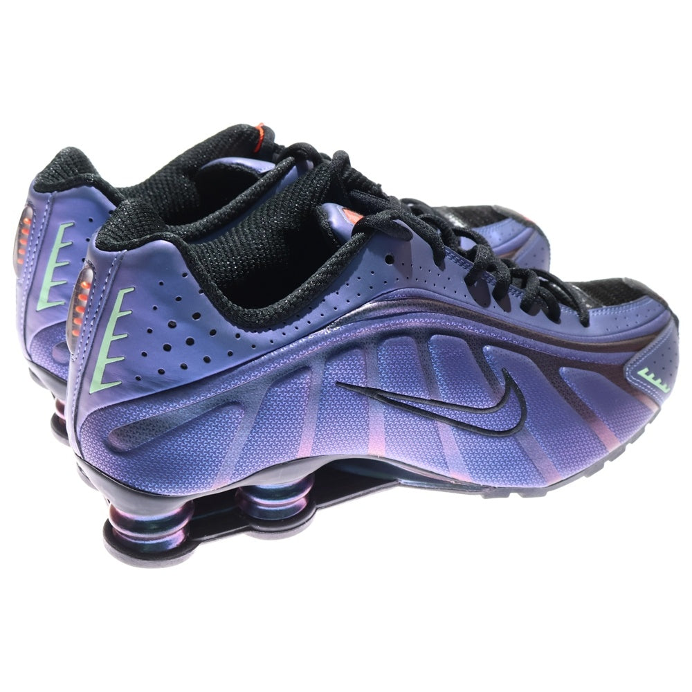 NIKE(ナイキ) SHOX R4 ショックス ローカットスニーカー パープル/ブラック US9.5/27.5cm HQ3446 001