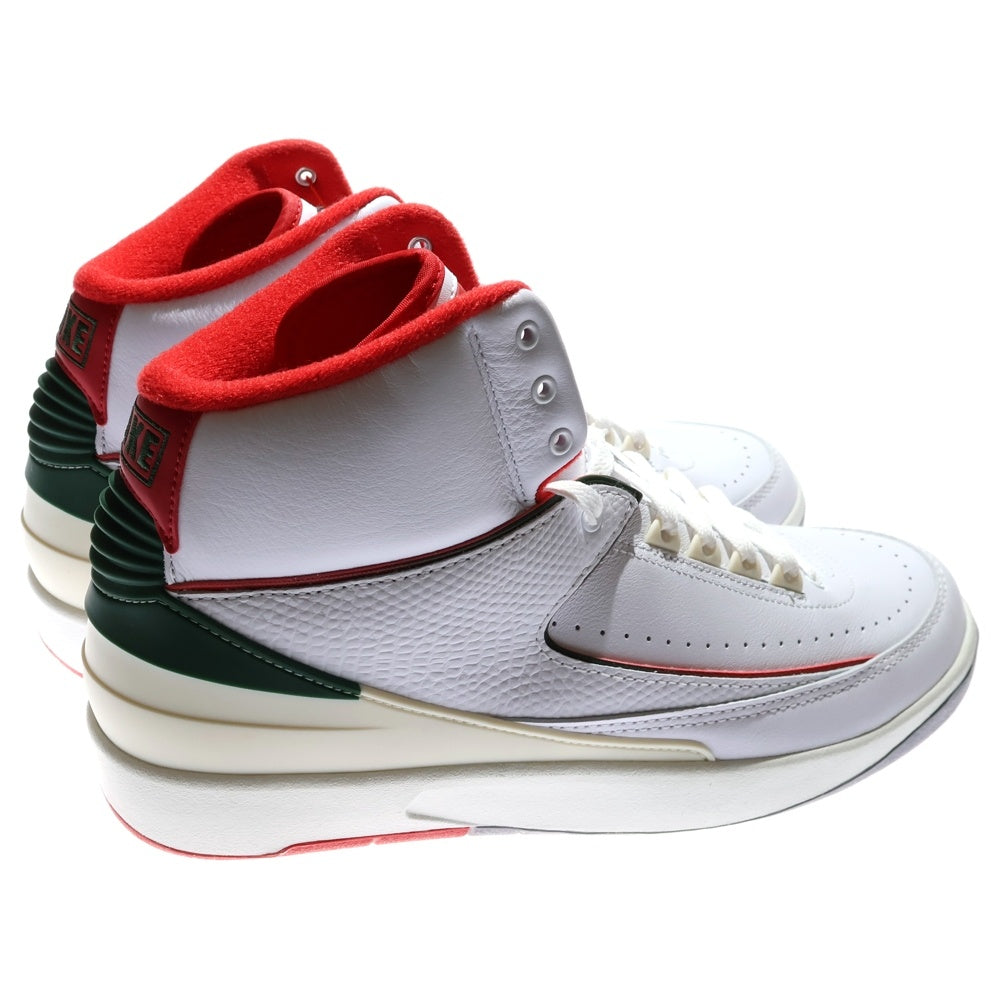 NIKE(ナイキ) AIR JORDAN 2 RETRO エアジョーダン2 レトロ ハイカットスニーカー ホワイト US12/30cm DR8884-101