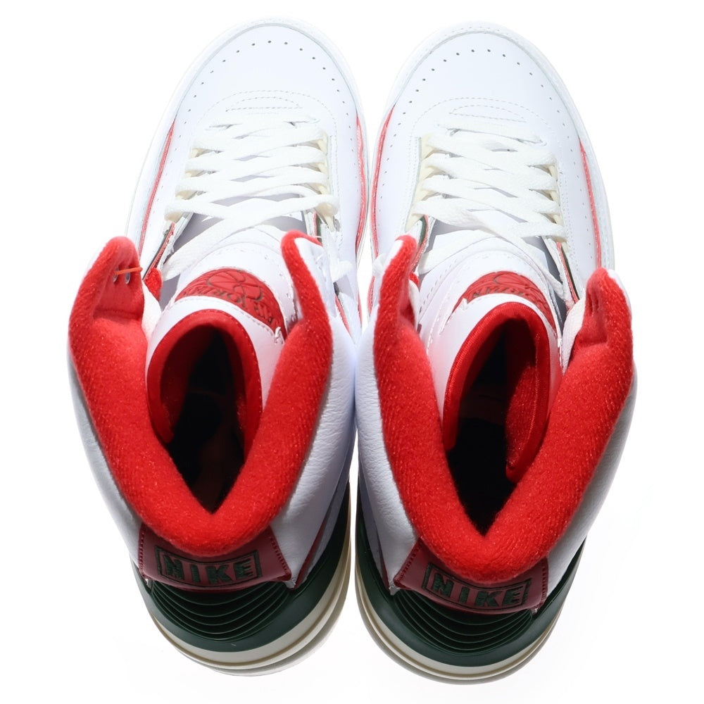 NIKE(ナイキ) AIR JORDAN 2 RETRO エアジョーダン2 レトロ ハイカットスニーカー ホワイト US12/30cm DR8884-101