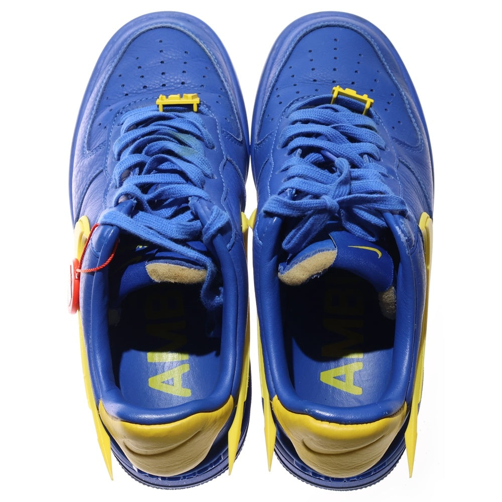 NIKE(ナイキ) ×AMBUSH AIR FORCE 1 LOW SP GAME ROYAL AND VIVID SULFUR アンブッシュ エアフォース1 ローカットスニーカー ブルー US7.5/25.5cm DV3464-400