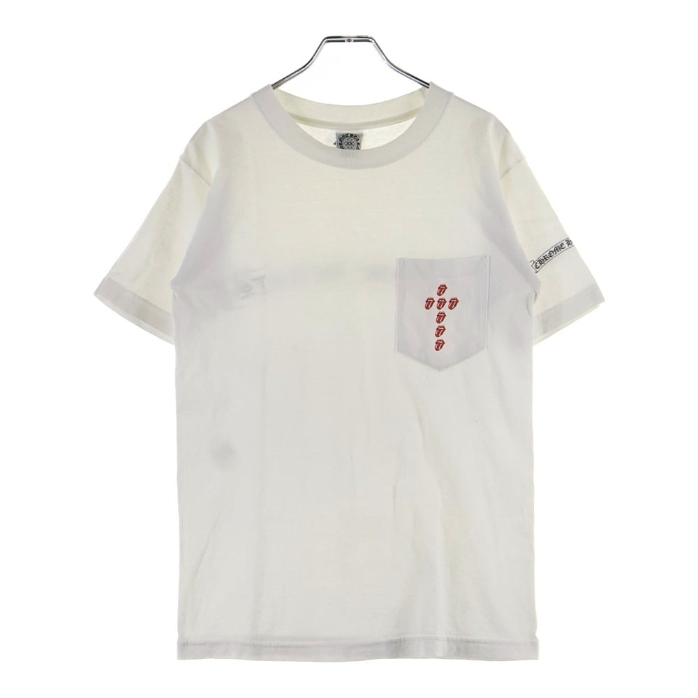 CHROME HEARTS(クロムハーツ) OLD CH T-SHIRT ROLLING STONES リップタン ローリングストーンズ 半袖Tシャツ ホワイト