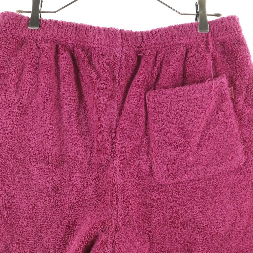 SUPREME(シュプリーム) 18SS Terry Logo Short テリーロゴ ハーフパンツ マゼンタ