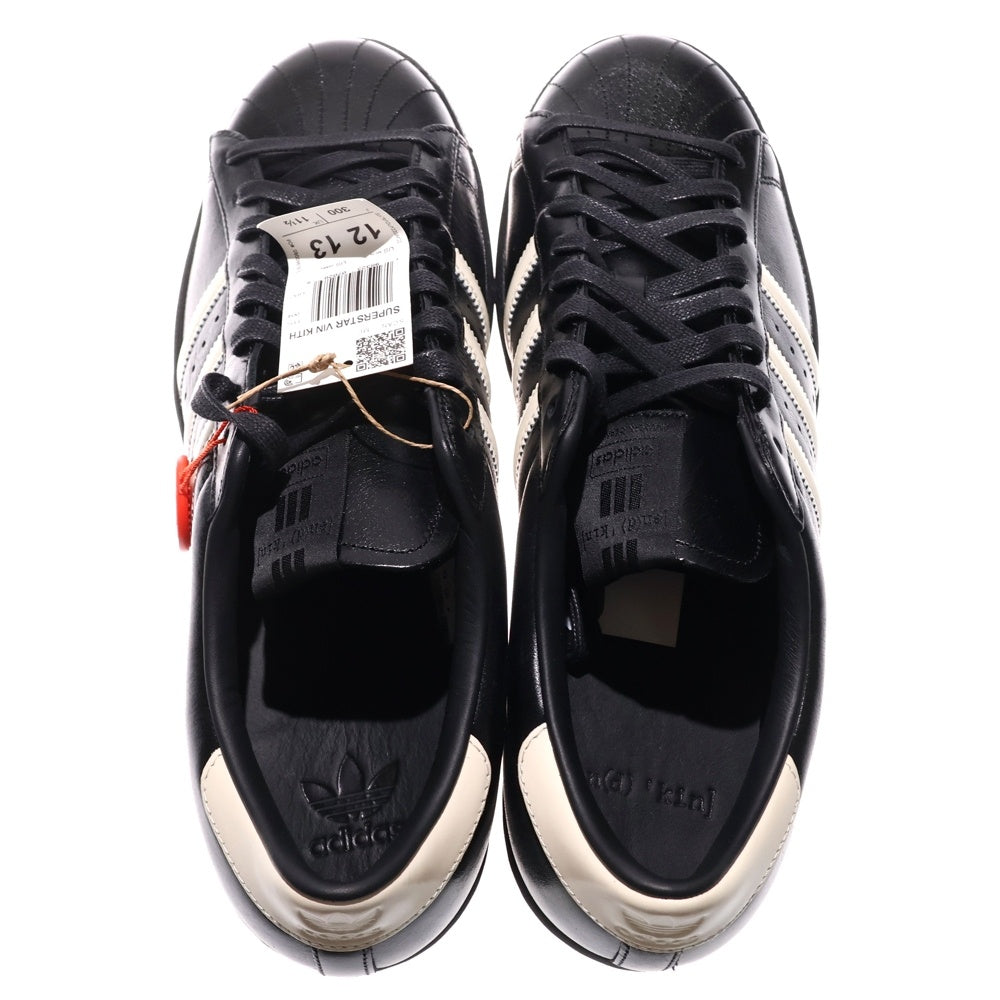KITH(キス) ×adidas originals SUPERSTAR VIN KITH MIG アディダスオリジナルス ローカットスニーカー ブラック US12/30cm IH4565