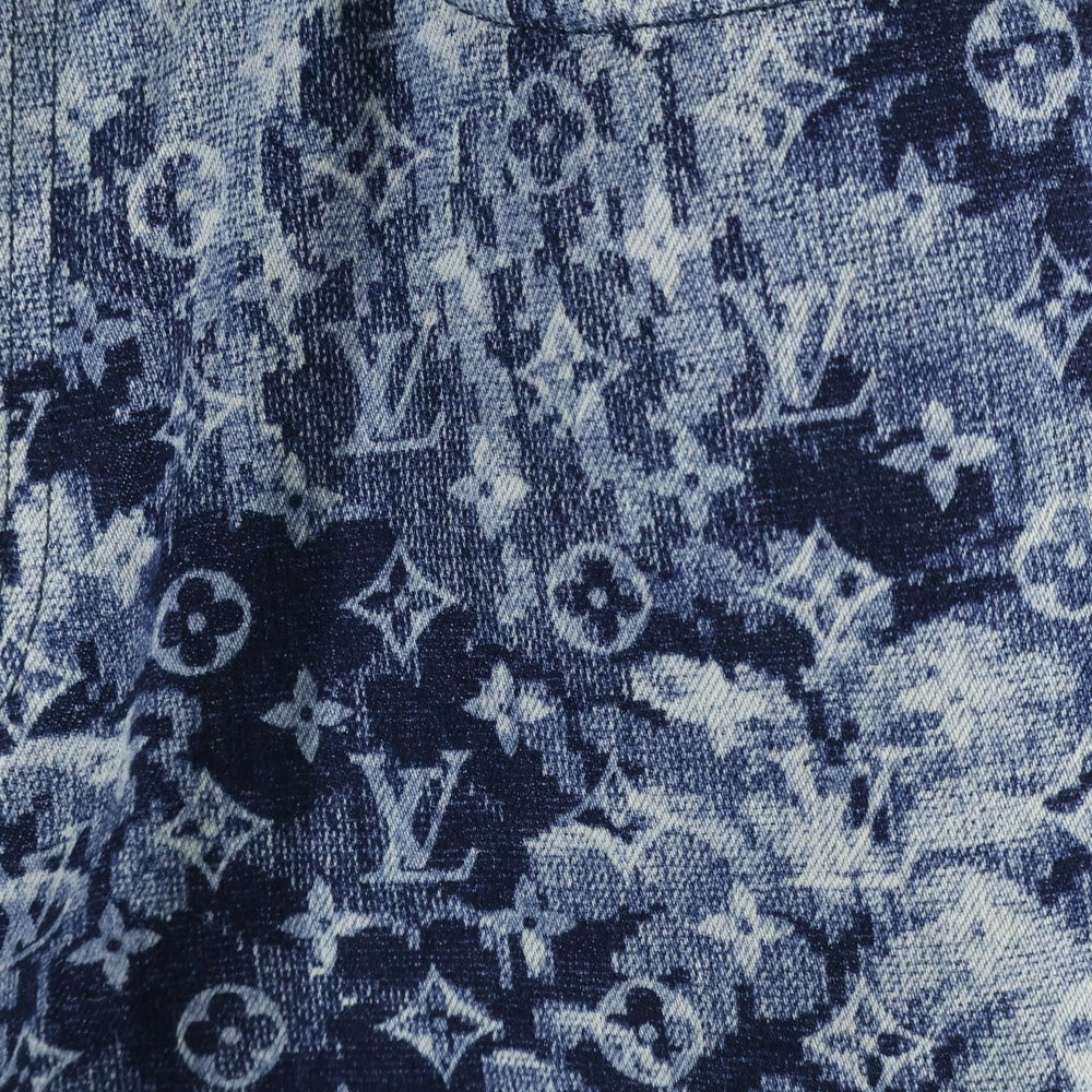 LOUIS VUITTON(ルイヴィトン) 21SS モノグラムタペストリーデニムパンツ RM211M ZMC HKD02W ネイビー