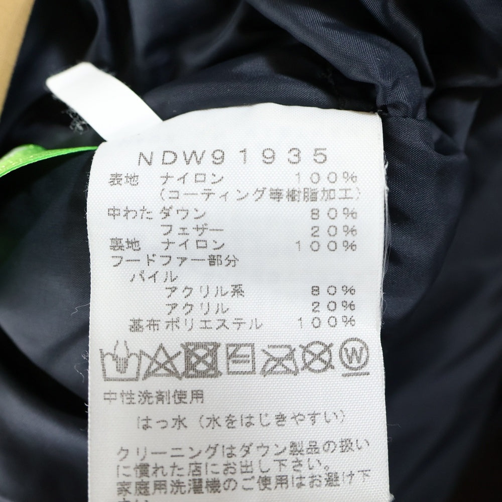 THE NORTH FACE(ザノースフェイス) GORE-TEX MOUNTAIN DOWN COAT ゴアテックス マウンテンダウンコート ブラウン/ブラック NDW91935
