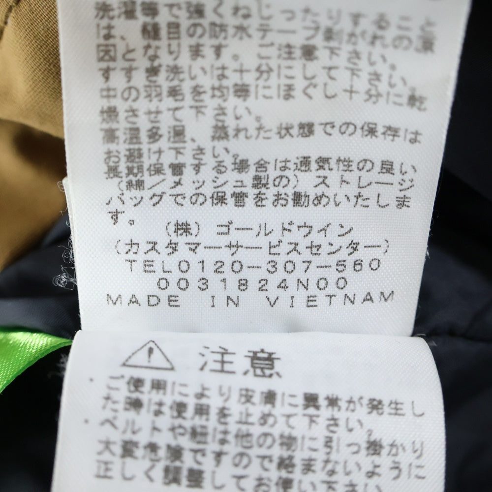 THE NORTH FACE(ザノースフェイス) GORE-TEX MOUNTAIN DOWN COAT ゴアテックス マウンテンダウンコート ブラウン/ブラック NDW91935