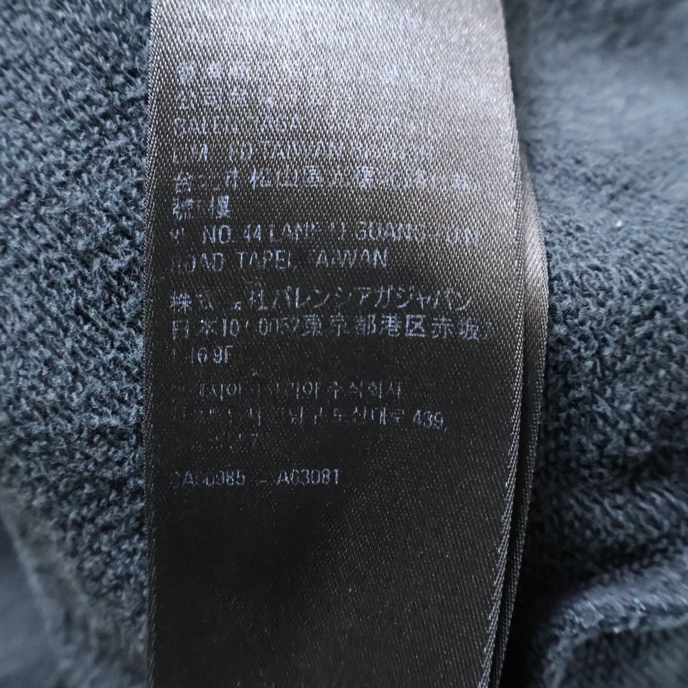 BALENCIAGA(バレンシアガ) BB Paris Icon ロゴ刺繍 スウェットハーフパンツ ショーツ ブラック 676137 TMVG6