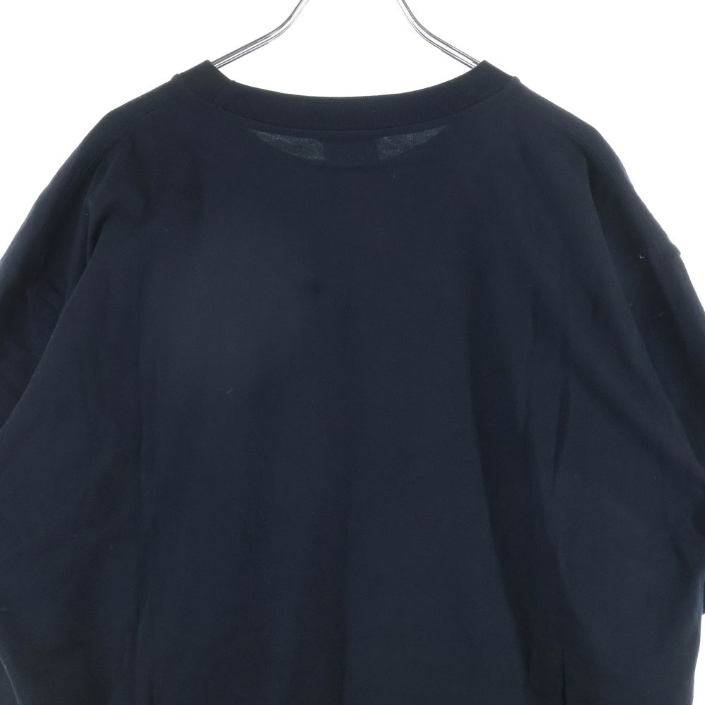 A&G(エーアンドジー) Logo Python Print Tee フロントロゴプリント半袖Tシャツ ブラック