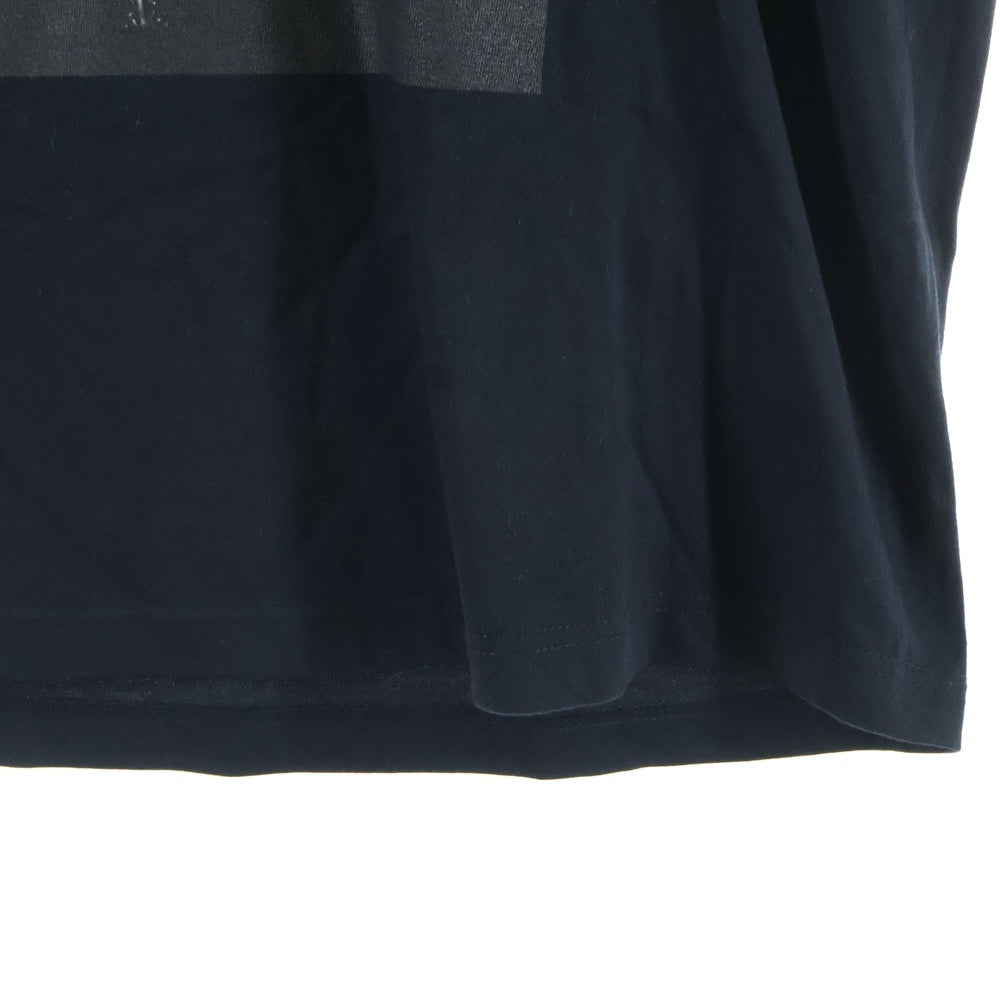 A&G(エーアンドジー) Logo Python Print Tee フロントロゴプリント半袖Tシャツ ブラック