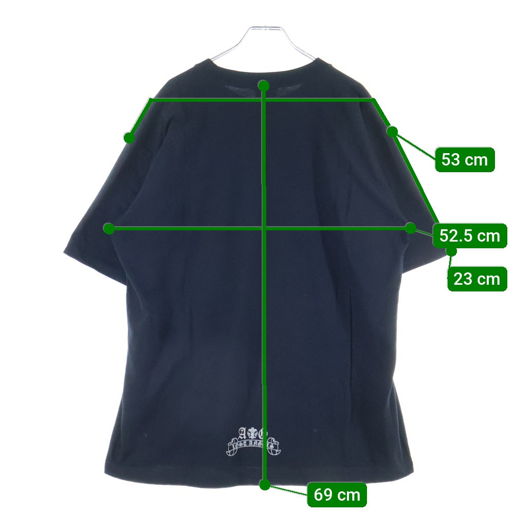 A&G(エーアンドジー) Logo Python Print Tee フロントロゴプリント半袖Tシャツ ブラック