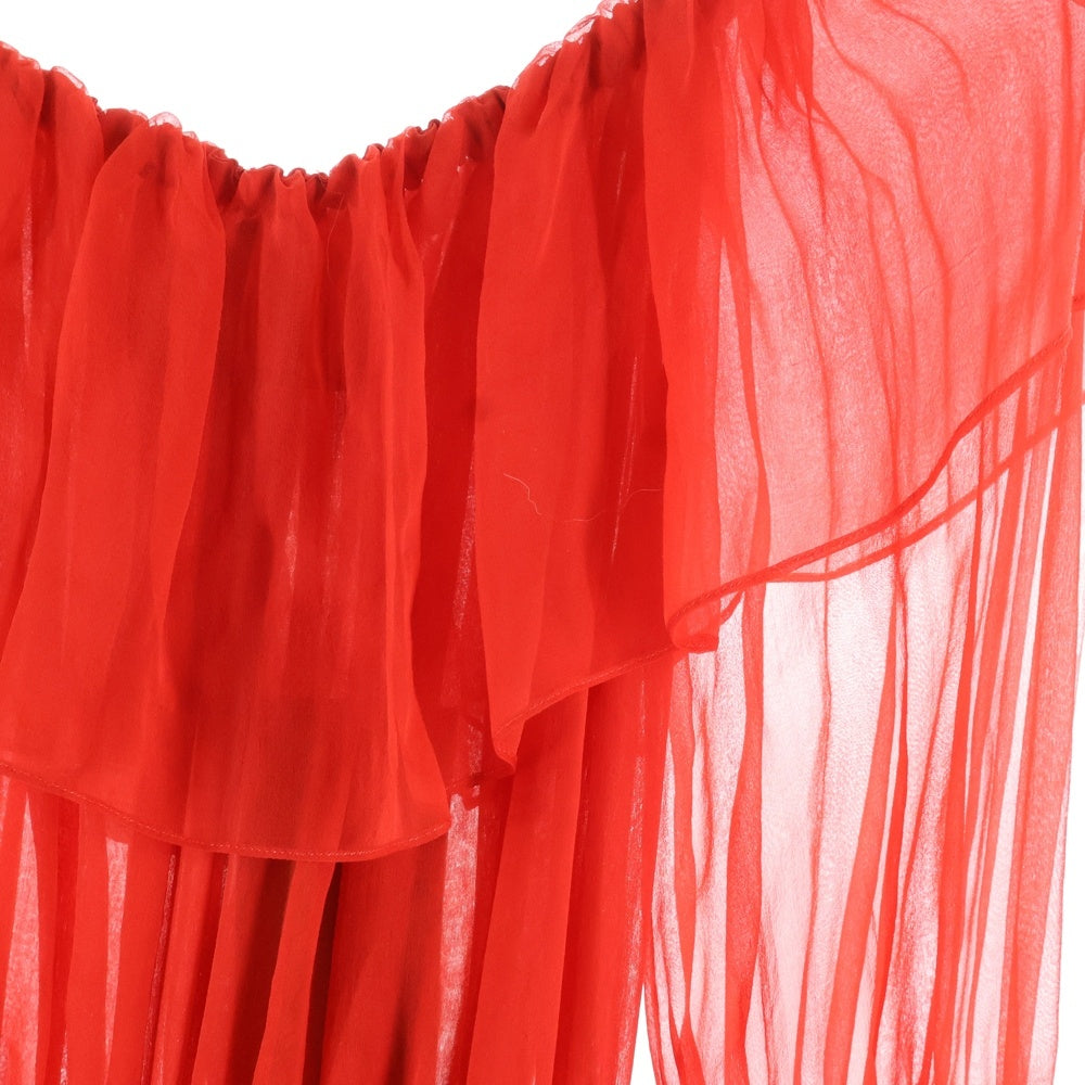 GUCCI(グッチ) 23AW Silk Mini Dress シルク ミニドレス レディース レッド 730915 ZHS57