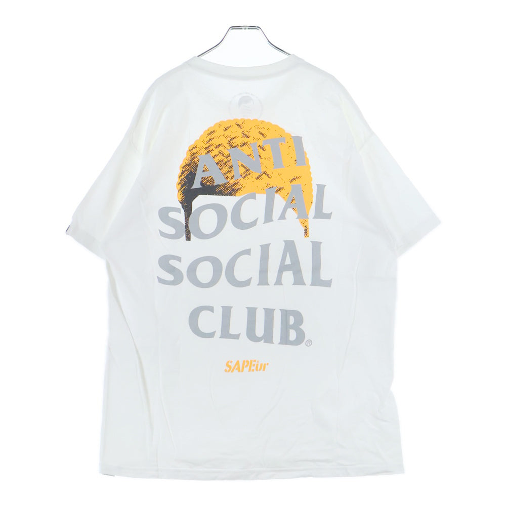 ANTI SOCIAL SOCIAL CLUB(アンチソーシャルソーシャルクラブ) フロントロゴ 半袖Tシャツ カットソー ホワイト