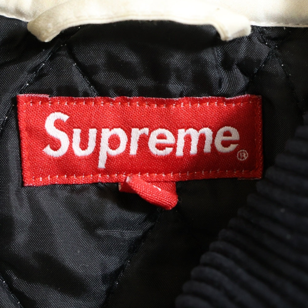 SUPREME(シュプリーム) 20AW Chains Quilted Jacket チェーンプリント キルティング ジャケット ホワイト