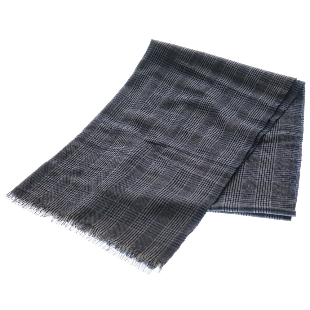 DIOR(ディオール) WOOL MUFFLER ウールマフラー ブルー