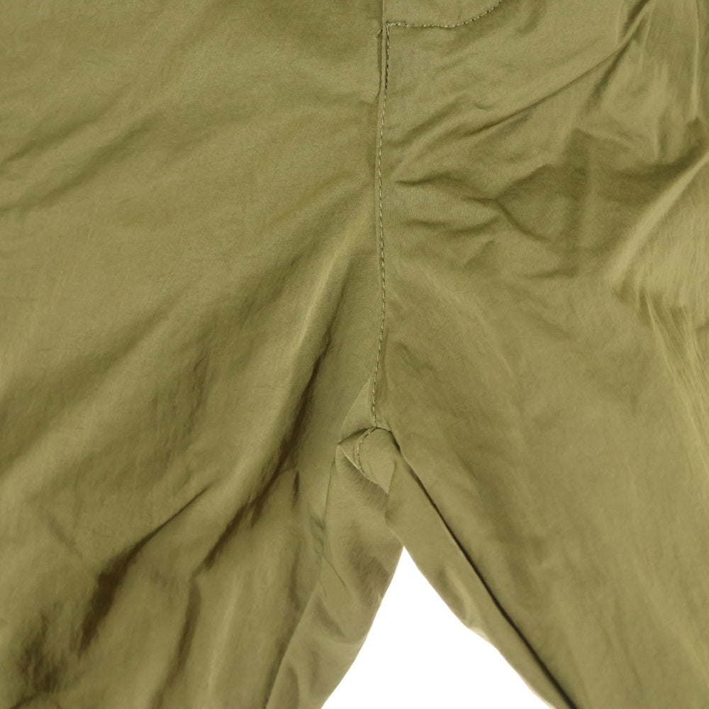 BOTTEGA VENETA(ボッテガヴェネタ) Technical Nylon Pants テクニカル ジップアップナイロンパンツ カーキ 725544 VF4K0