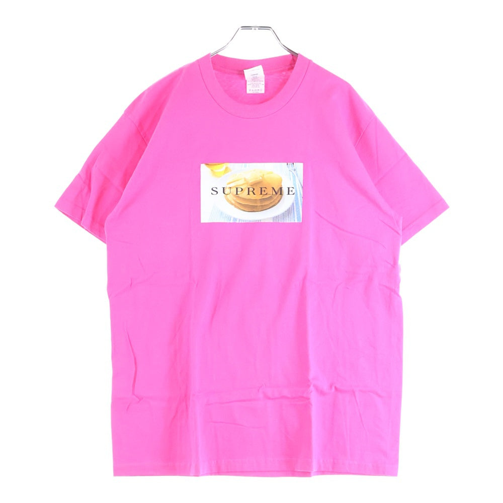 SUPREME(シュプリーム) 25SS Pancakes Tee パンケーキ 半袖Tシャツ ピンク