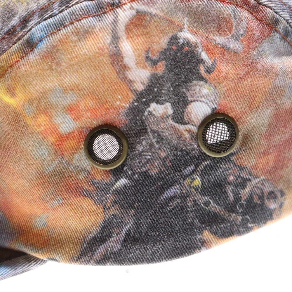 SUPREME(シュプリーム) 24AW Frank Frazetta Camp Cap ボックスロゴ フランク フラゼッタ キャンプキャップ 帽子 オレンジ