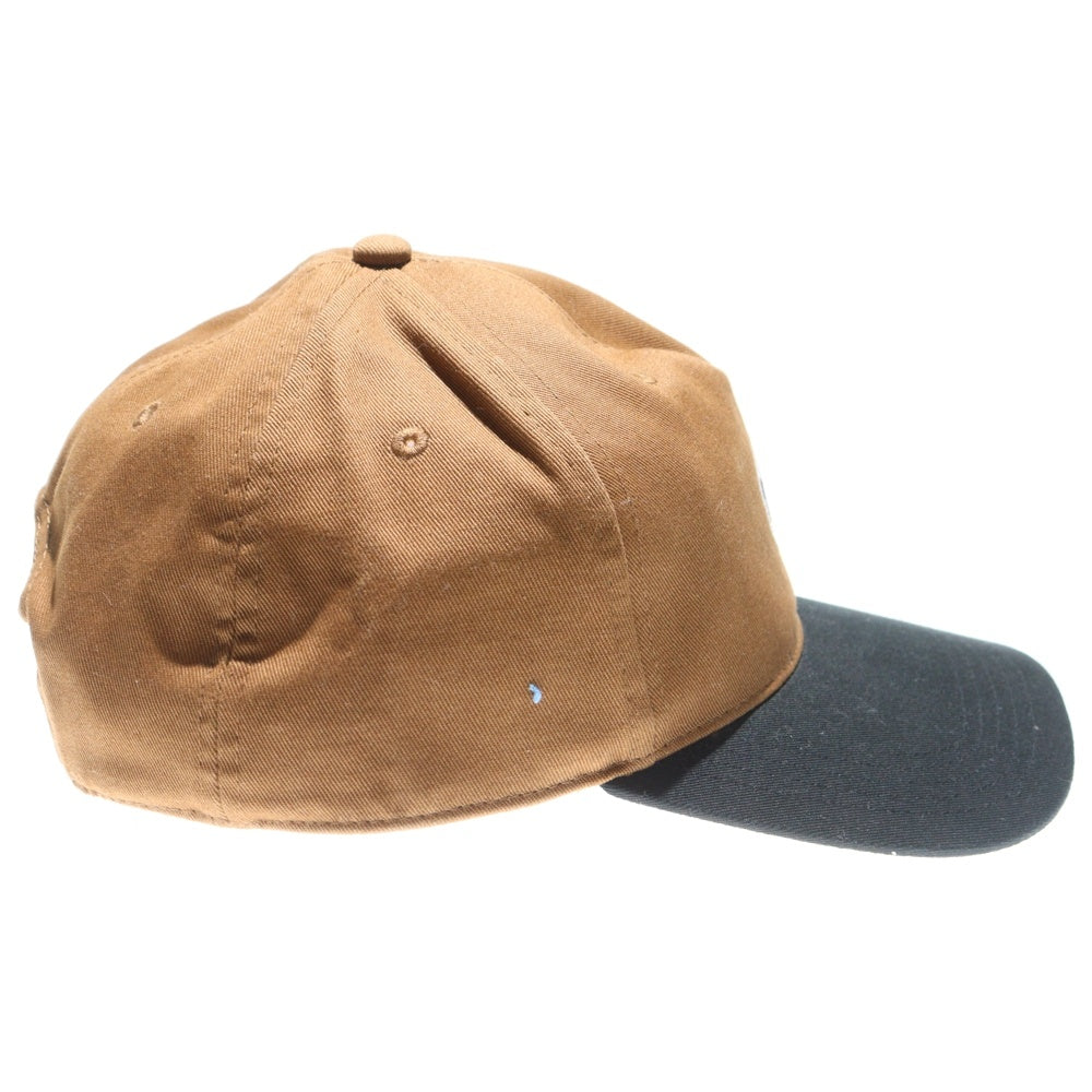 KITH(キス) 24AW ×BMW Bay Low Pinch Crown Suede Brim Cap 刺繍 スウェードキャップ 帽子 ブラウン