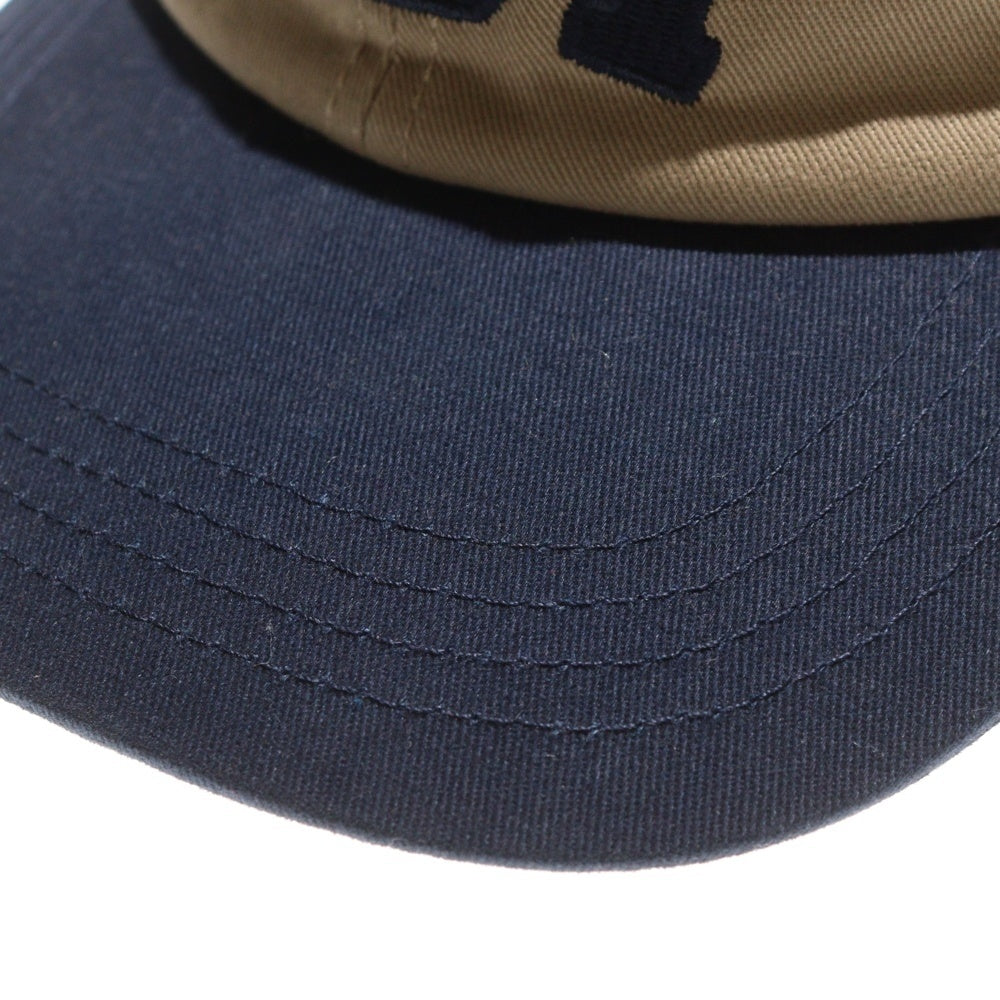 Aime Leon Dore(エメレオンドレ) 24SS Currency Cap カレンシー ロゴ刺繍キャップ 帽子 ベージュ