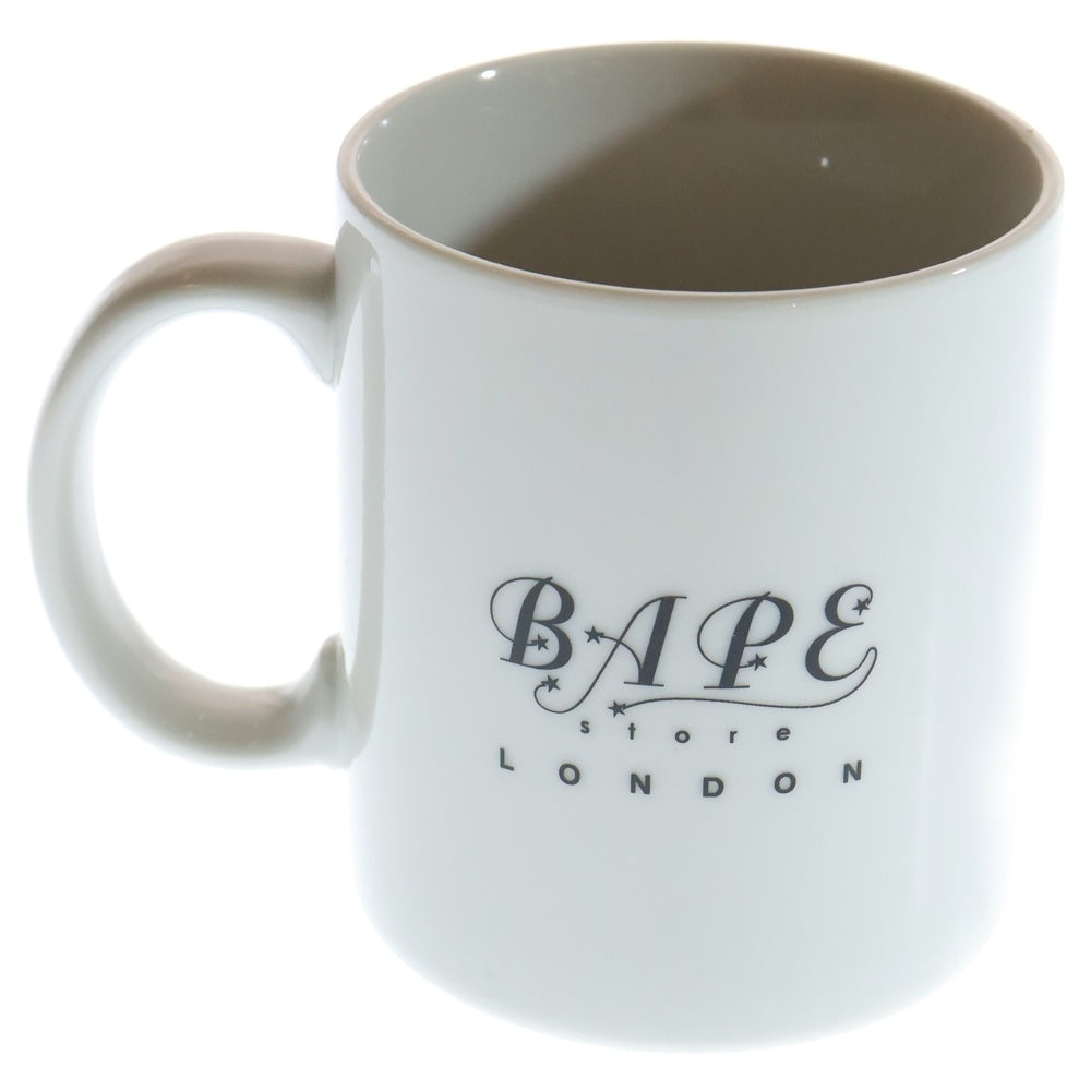 A BATHING APE(アベイシングエイプ) 20AW LONDON MUG マグカップ コップ ホワイト■ 1G72182095