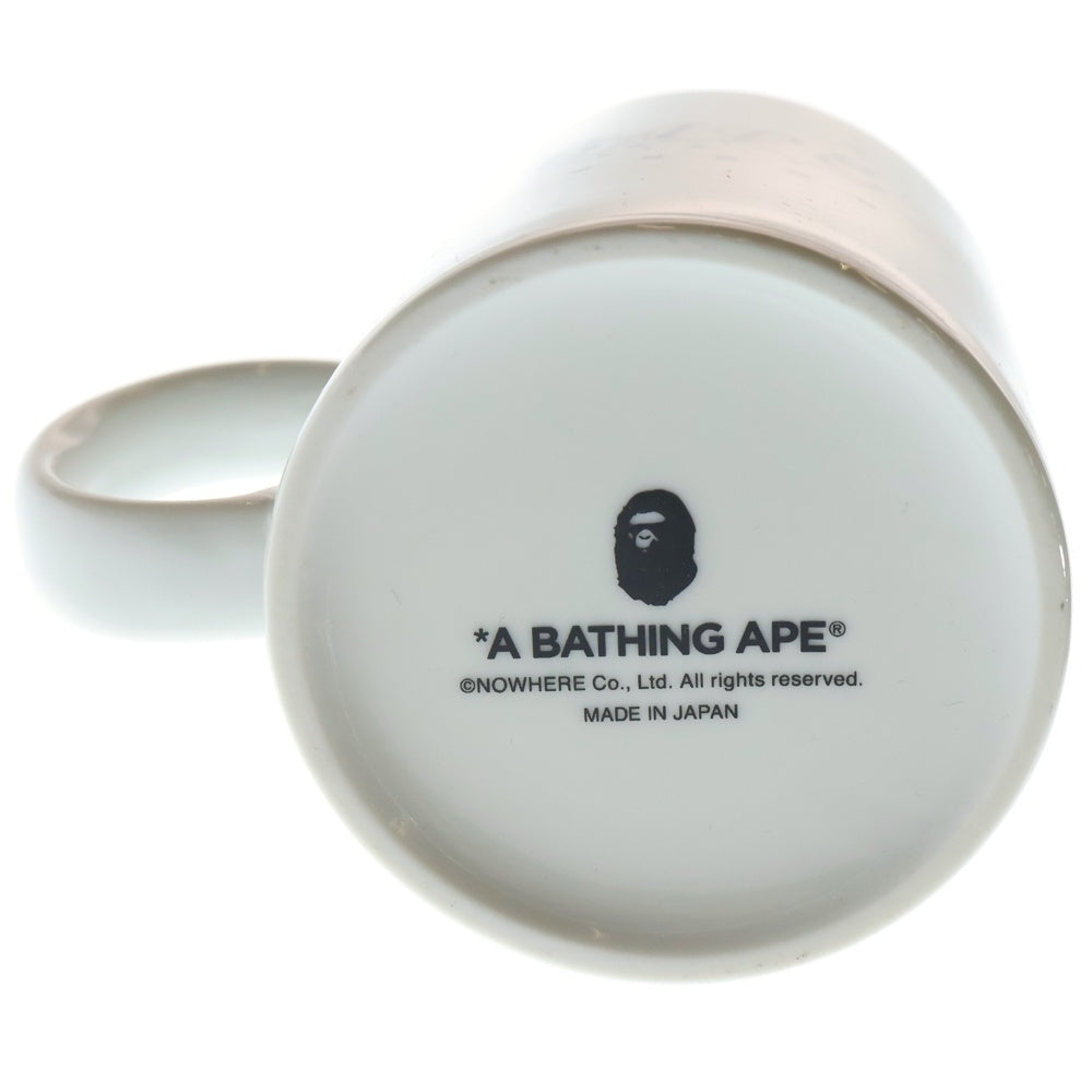A BATHING APE(アベイシングエイプ) 20AW LONDON MUG マグカップ コップ ホワイト■ 1G72182095