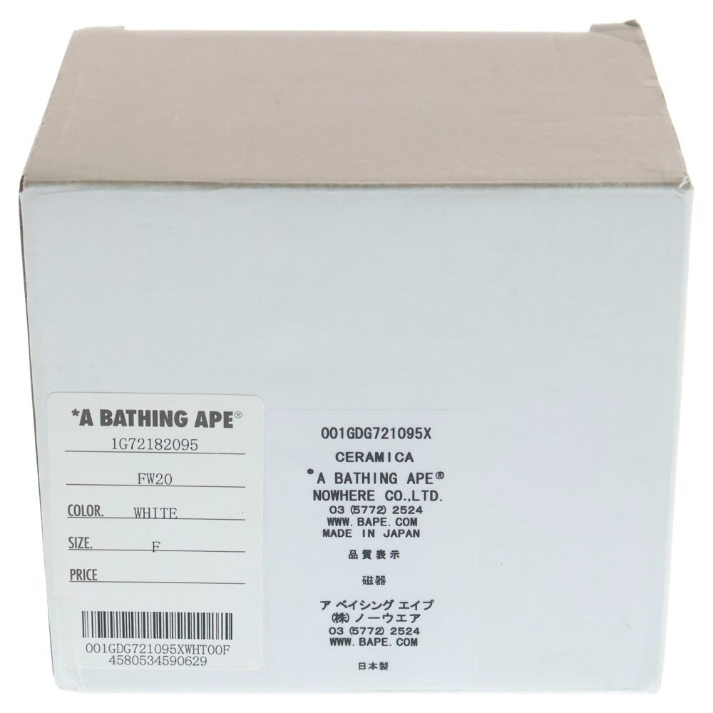 A BATHING APE(アベイシングエイプ) 20AW LONDON MUG マグカップ コップ ホワイト■ 1G72182095