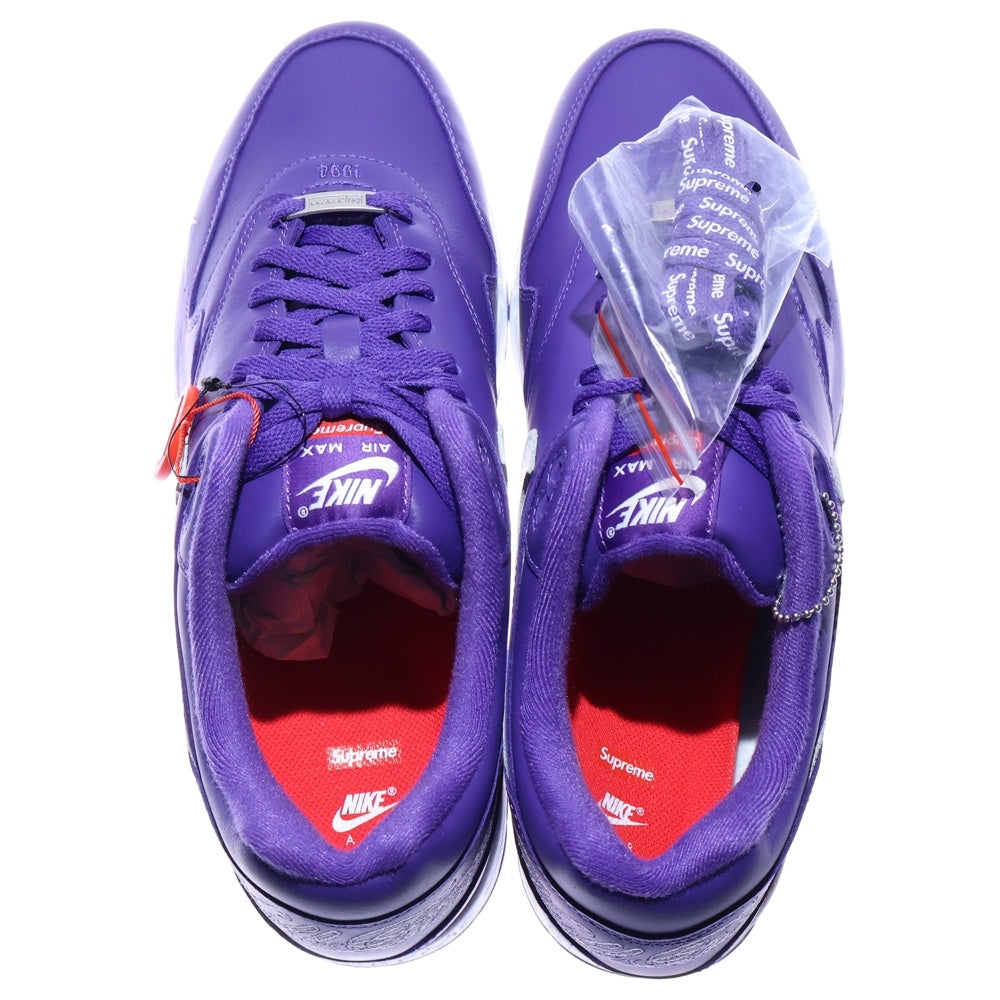 NIKE(ナイキ) ×SUPREME AIR MAX1 '87 SP シュプリーム エアマックス1 ローカットスニーカー パープル US11.5/29.5cm CU9225-002
