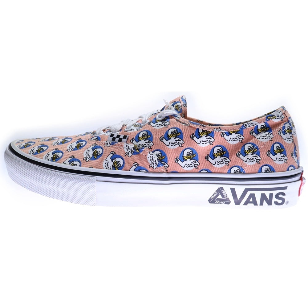VANS(ヴァンズ) ×PALACE SKATE AUTHENTIC パレス スケート オーセンティック ローカットスニーカー ピンク US11.5/29.5cm VN0A4BWN6VL