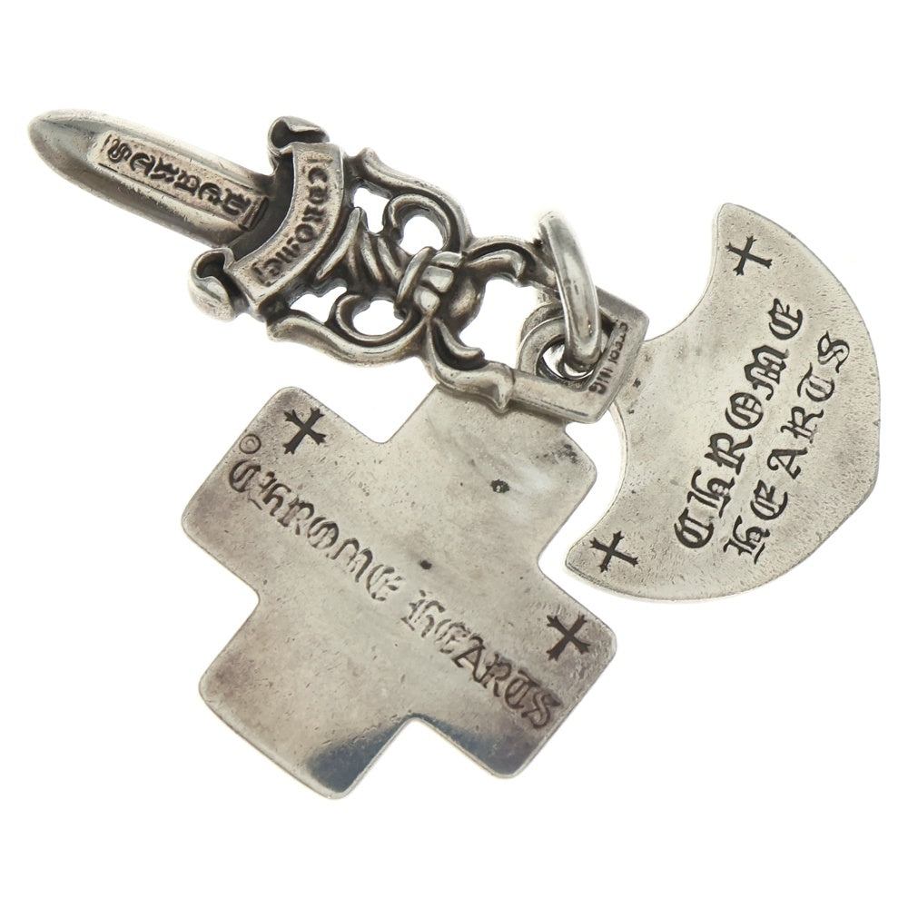 CHROME HEARTS(クロムハーツ) 3TRINKETS 3トリンケッツ ペンダントトップ シルバー BCA202