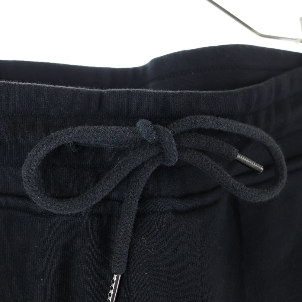 C.P. Company(シーピーカンパニー) 24SS Diagonal Raised Fleece Sweatpants サイドジップ スウェットパンツ ブラック 16CMSP084A-005086W