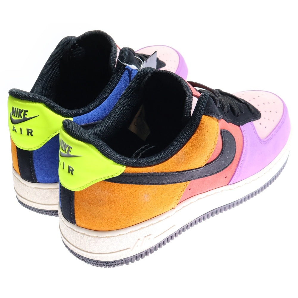 NIKE(ナイキ) AIR FORCE 1 07 LV8 POP THE STREET エアフォース 1 ポップザストリート ローカットスニーカー マルチカラー US8.5/26.5cm CU1929-605