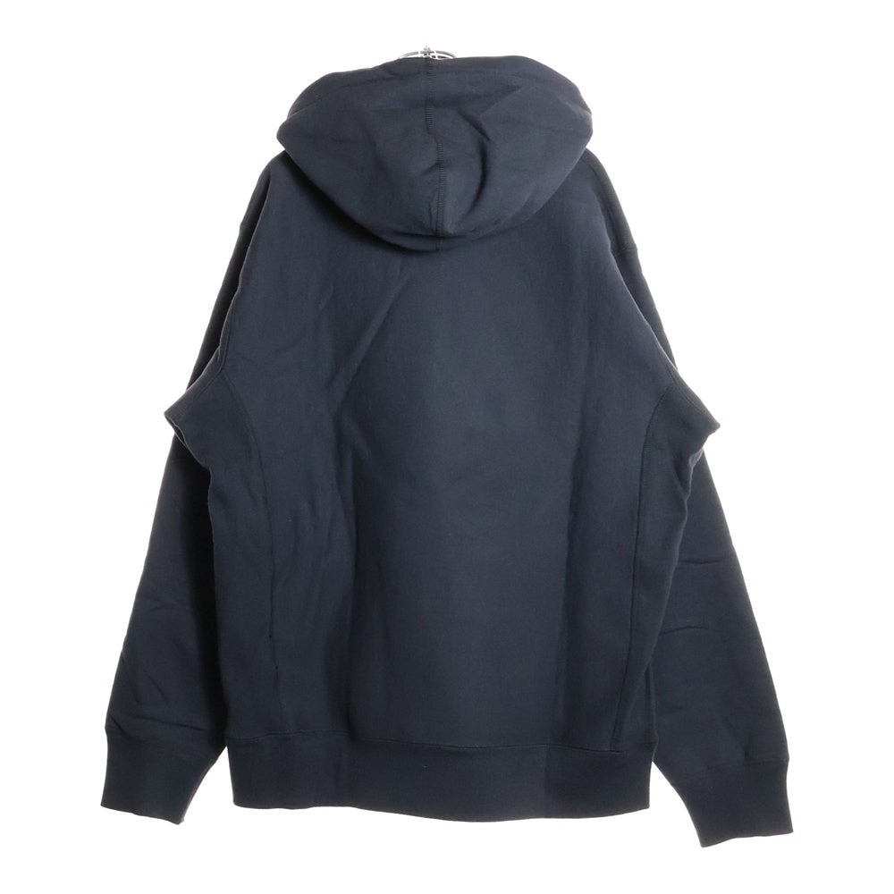 SUPREME(シュプリーム) 19SS Swarovski Box Logo Hooded Sweatshirt スワロフスキーボックスロゴ プルオーバースウェットパーカー フーディー ブラック