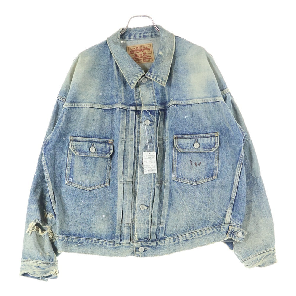 SAINT MICHAEL(セントマイケル) 23AW ×BerBerJin BJ DENIM JKT