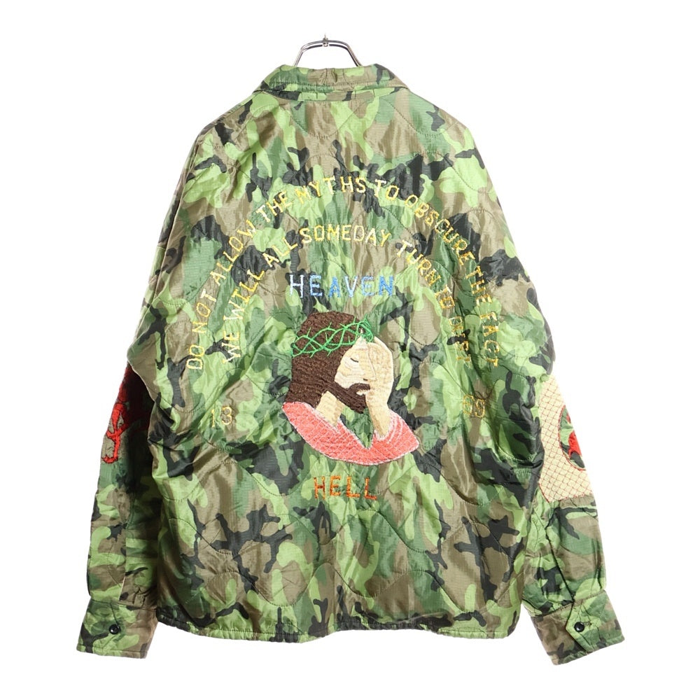 SAINT MICHAEL(セントマイケル) 22AW VETNAM JAMBER カモフラージュ