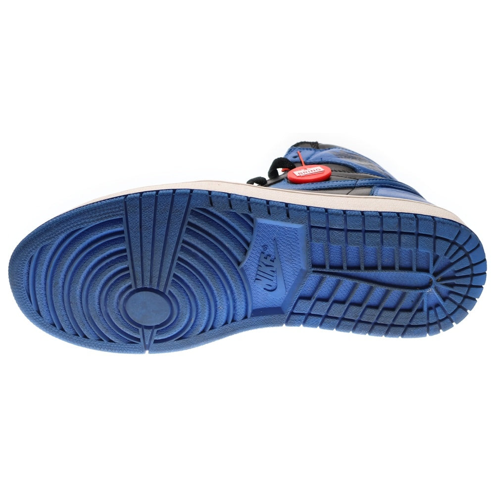 NIKE(ナイキ) AIR JORDAN1 RETRO HIGH OG エアジョーダン1 ロイヤル 2017 ハイカットスニーカー ブルー US9/27cm 555088-007