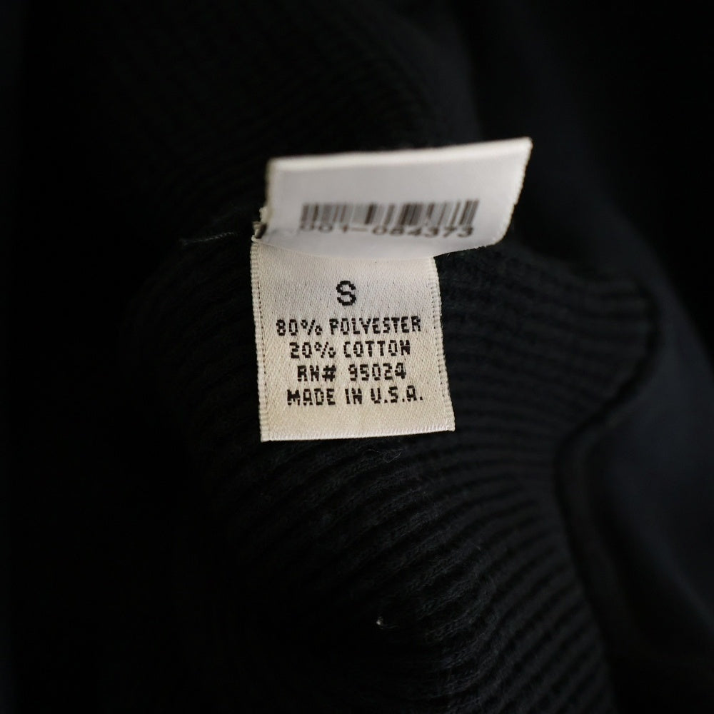 CHROME HEARTS(クロムハーツ) OLD SWTSHRT HD ZIP オールド ホース スタープリント 裏地サーマル ダガージップ スウェットパーカー フーディー ブラック