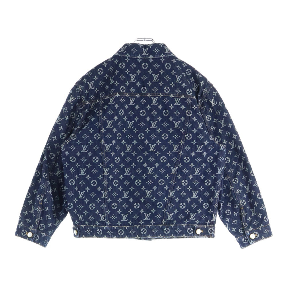LOUIS VUITTON(ルイヴィトン) 24AW モノグラムジャガード デニム トラッカージャケット インディゴ RM242M UZD HRA79W