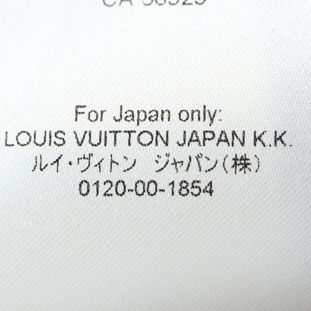 LOUIS VUITTON(ルイヴィトン) 25AW ダミエ3D ライトデニムショートスリーブ 半袖シャツ デニムジャケット インディゴ RM252MQ UYH HTS53W
