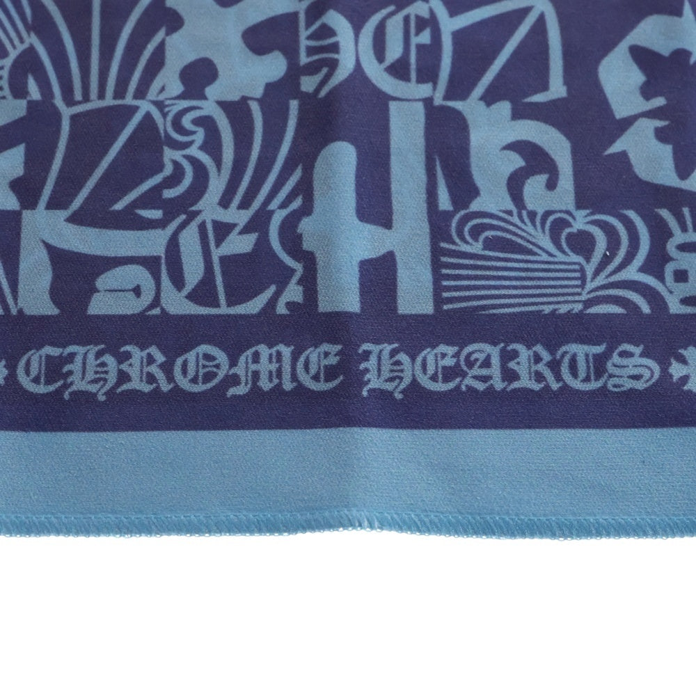 CHROME HEARTS(クロムハーツ) アイウェアクロス 眼鏡拭き ブルー