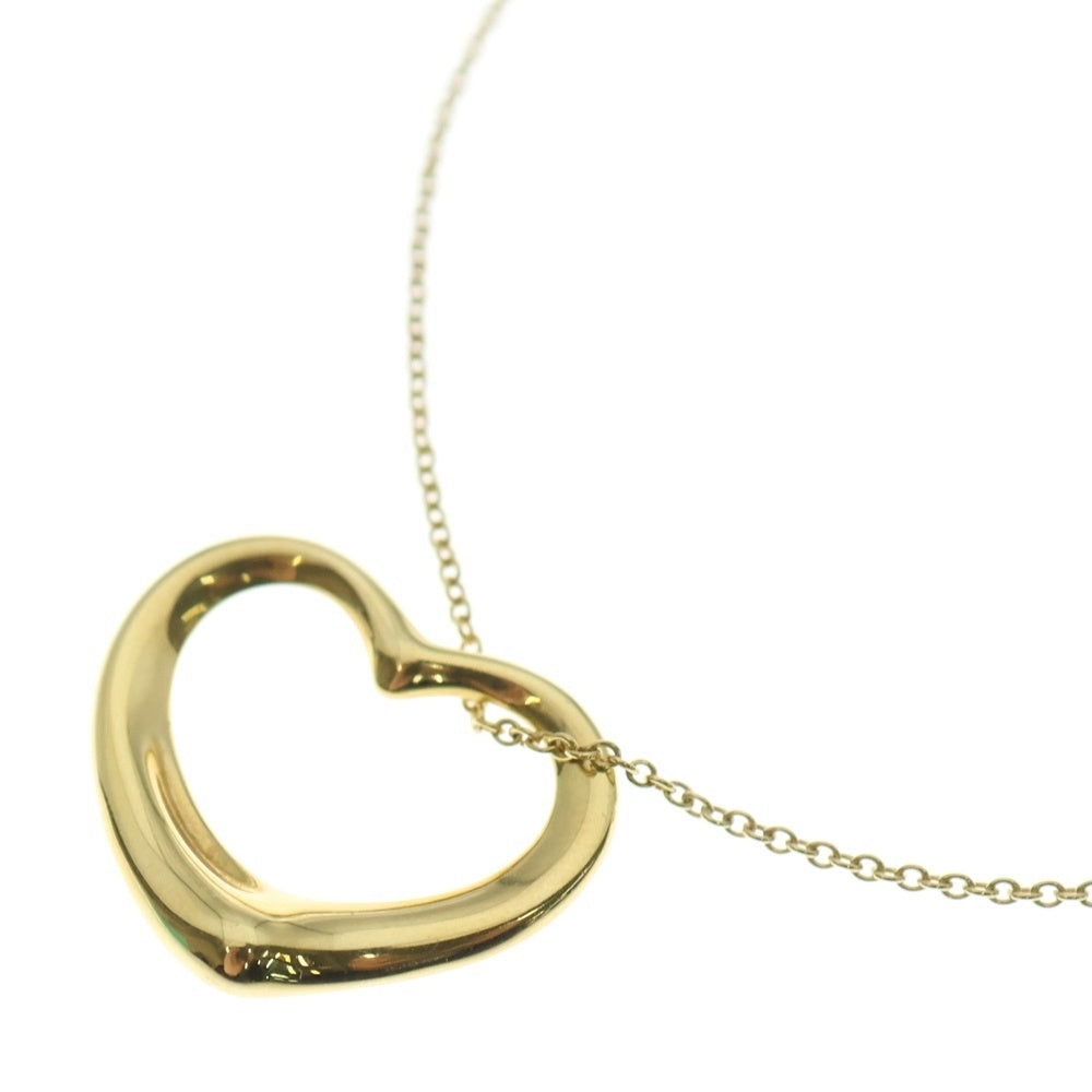 TIFFANY & Co.(ティファニー) K18YG オープンハート ミディアム