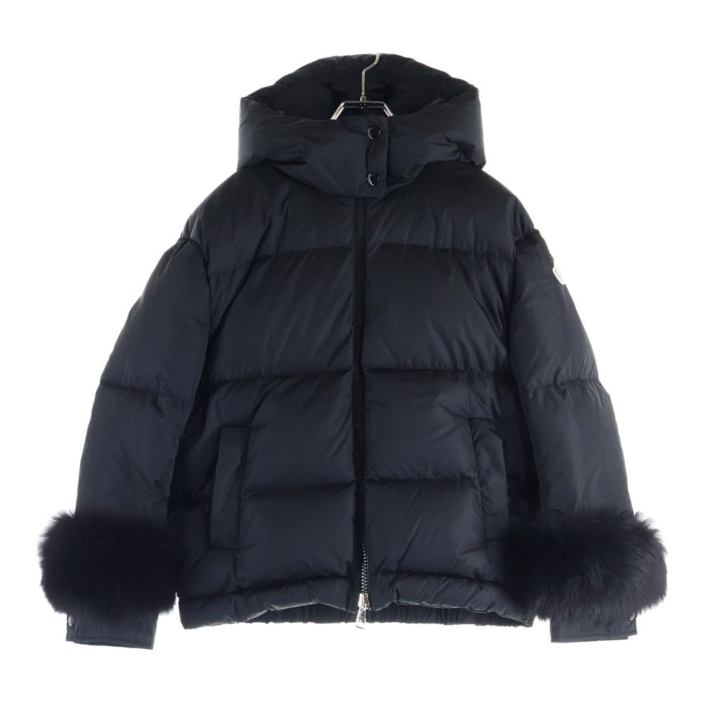 モンクレール✨HANDEL フリルダウンコート ロゴワッペン ダークグリーン 1 MONCLER(モンクレール) EFFRAIE GIUBBOTTO ロゴワッペン ダウン