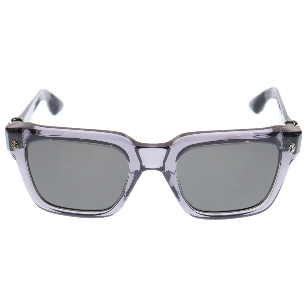 CHROME HEARTS(クロムハーツ) HALLLAMANASS ホースシューテンプル クリアサングラス パープル