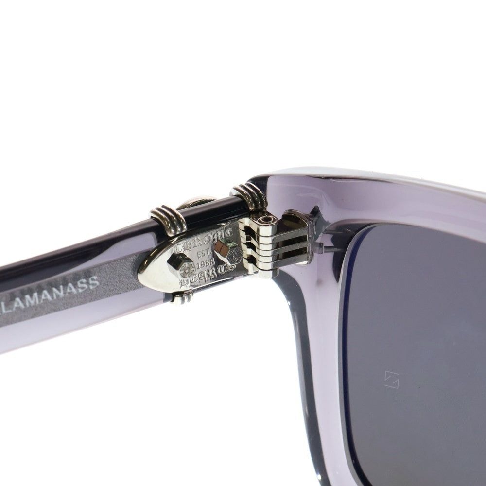 CHROME HEARTS(クロムハーツ) HALLLAMANASS ホースシューテンプル クリアサングラス パープル