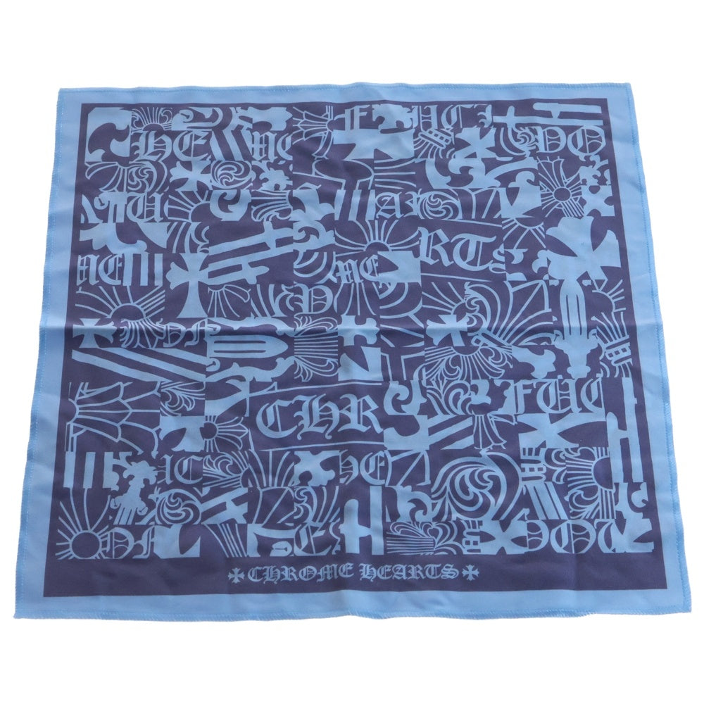 CHROME HEARTS(クロムハーツ) アイウェアクロス 眼鏡拭き ブルー